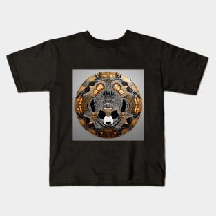 Panda Warrior Coin Kids T-Shirt